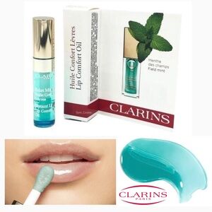 🍃 New in Box - CLARINS Lip Comfort Oil 06 Mint 2.8 ml / 0.09 oz